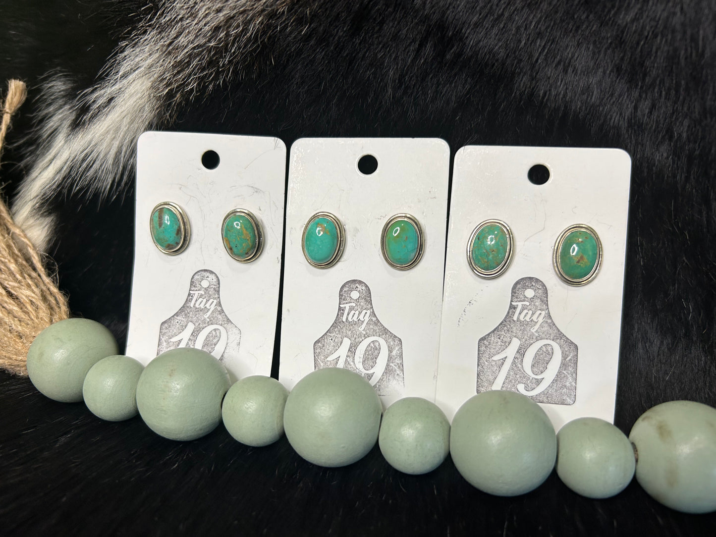 Turquoise Stud Earrings