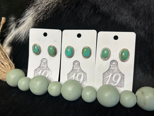 Turquoise Stud Earrings