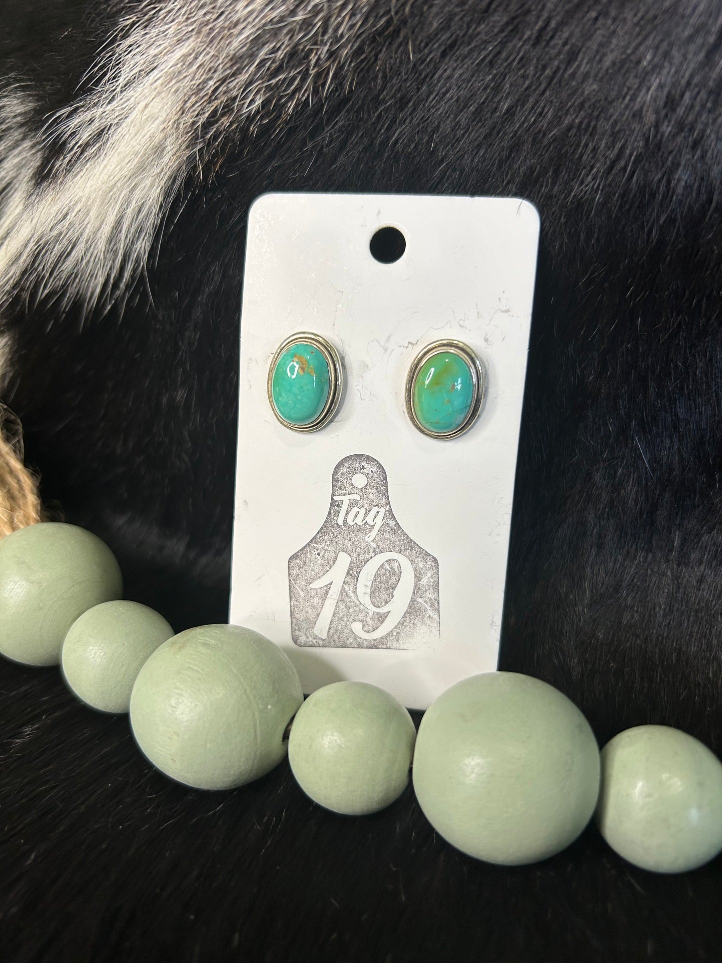 Turquoise Stud Earrings