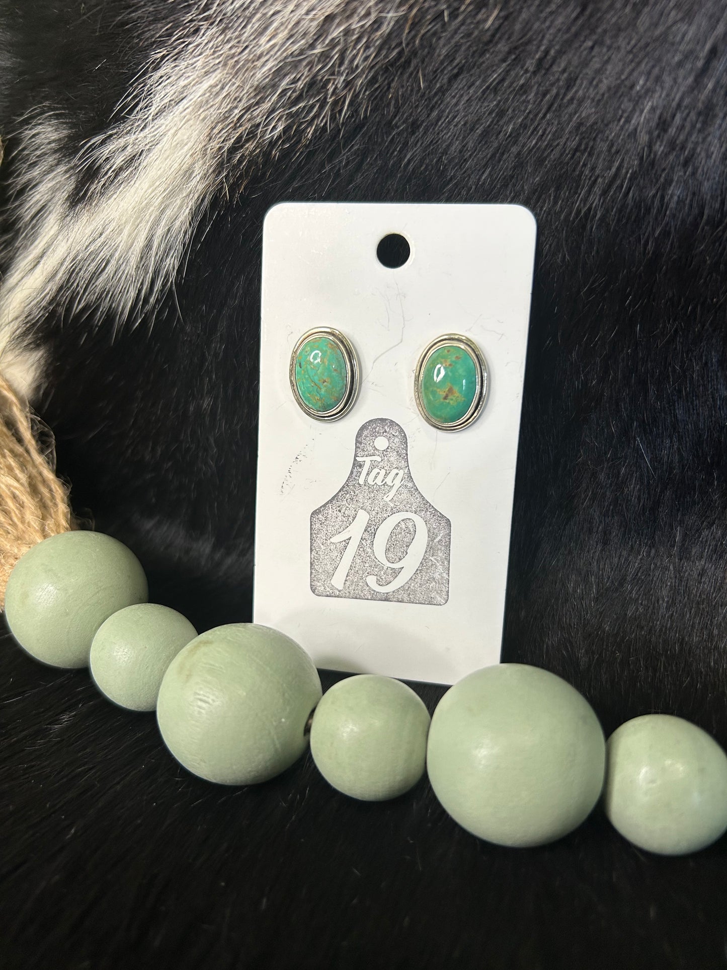 Turquoise Stud Earrings