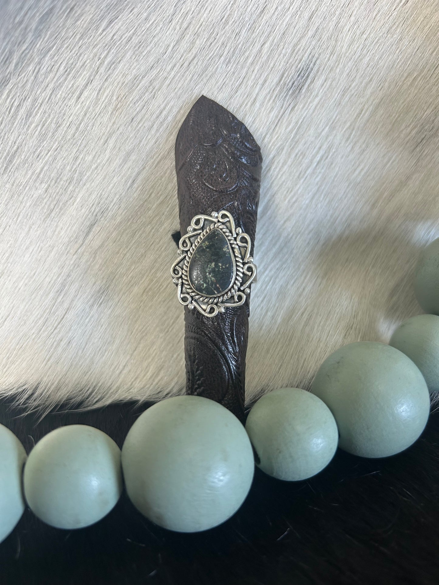 Black Sea Sediment Jasper Ring