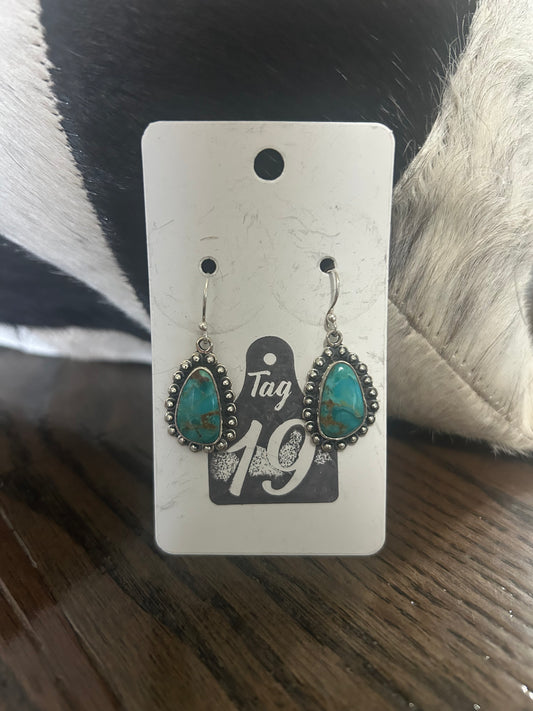 Turquoise Dangle Earrings
