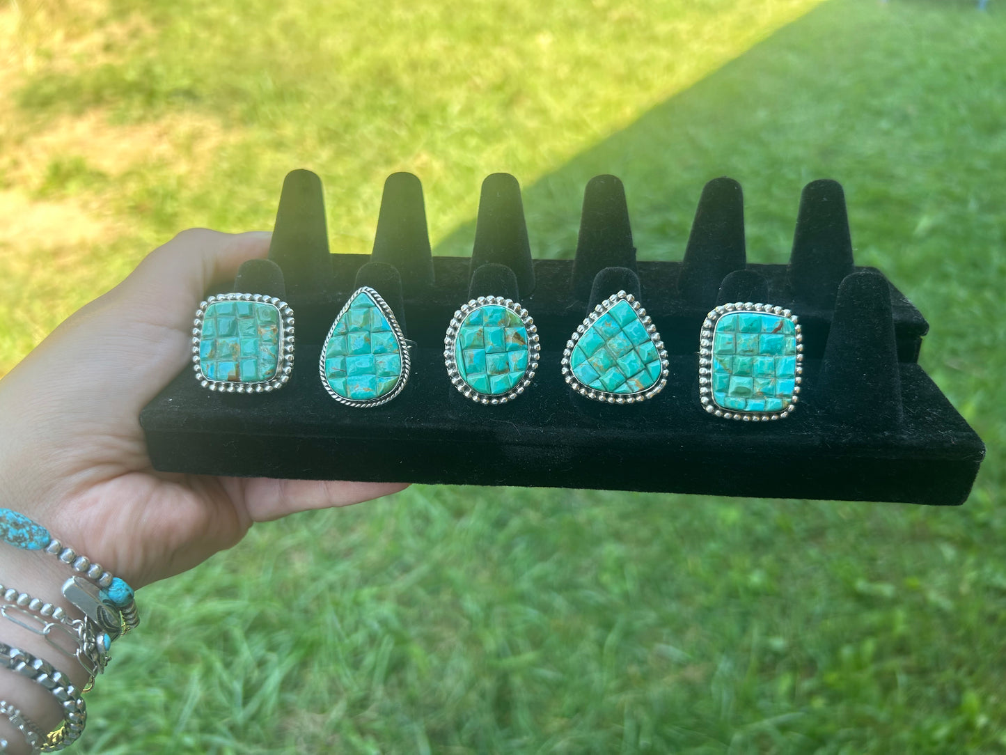 Cobblestone Mohave Turquoise Ring