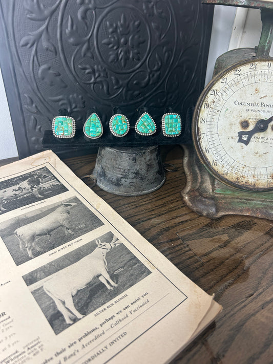 Cobblestone Mohave Turquoise Ring