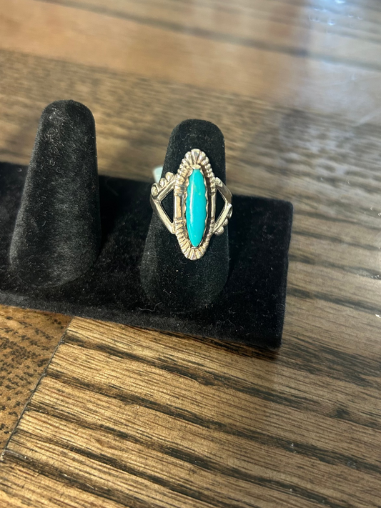 Vintage Turquoise Size 6 Ring