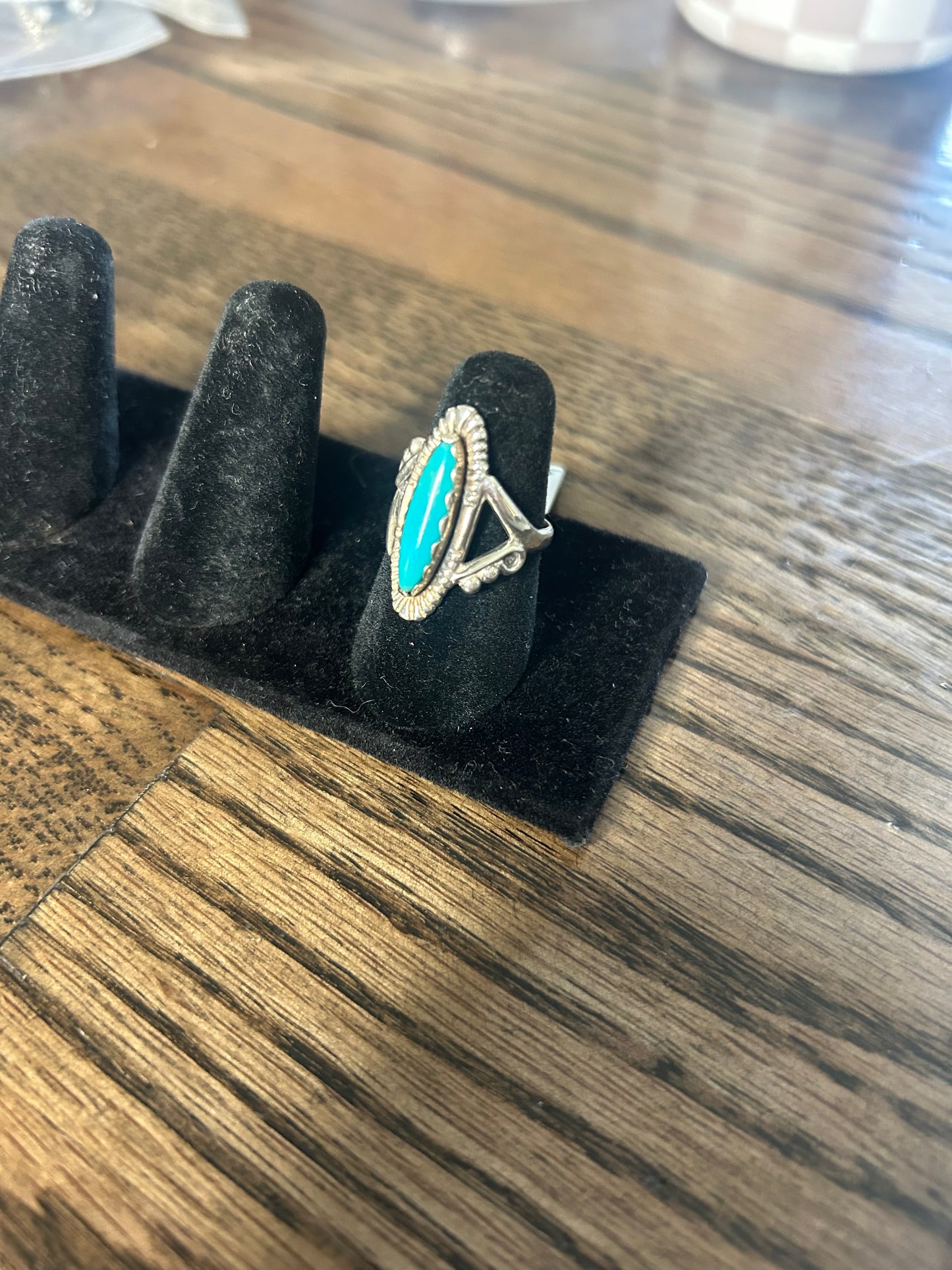 Vintage Turquoise Size 6 Ring