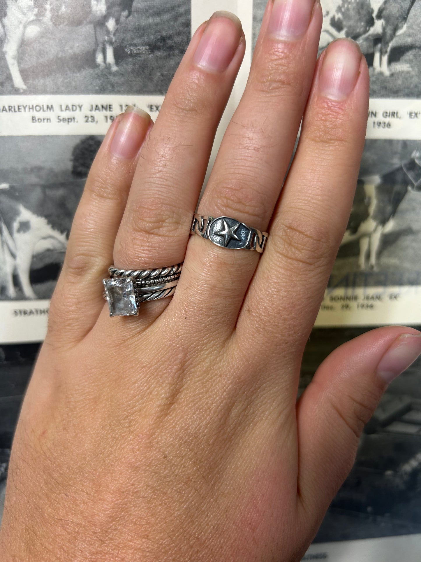 Star Buckle Ring