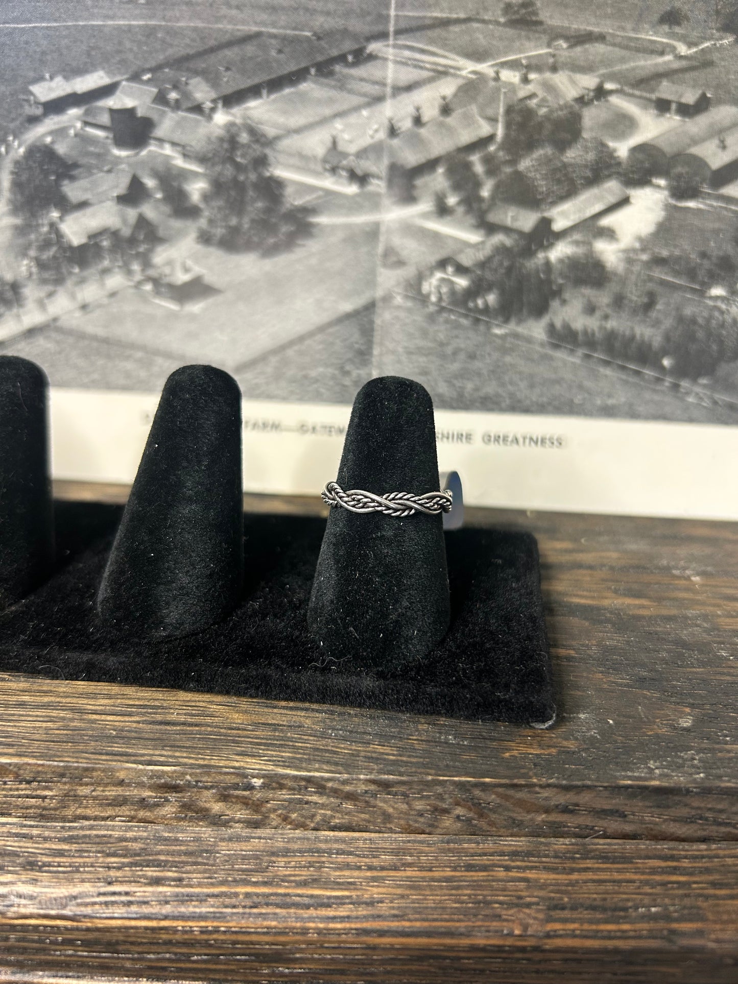 Braided Sterling Silver Stacker Ring