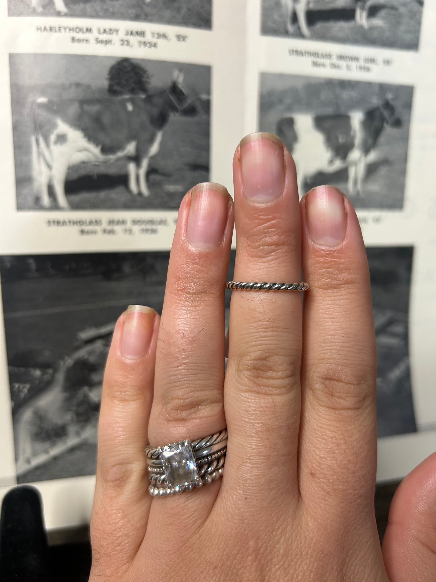 Rope Sterling Silver Ring