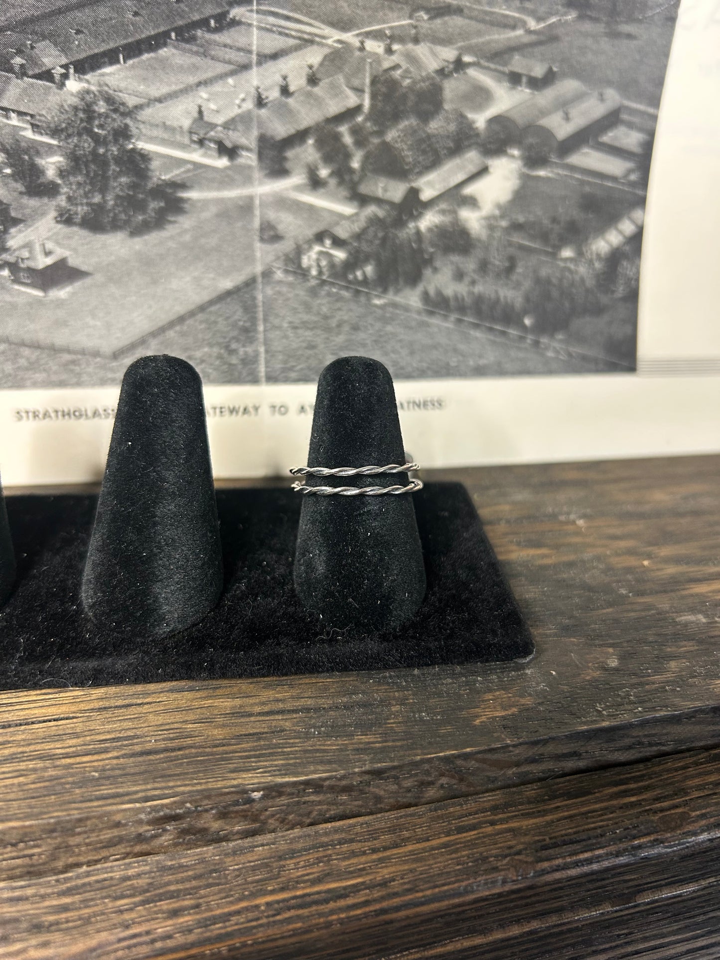 Double Twist Sterling Silver Ring