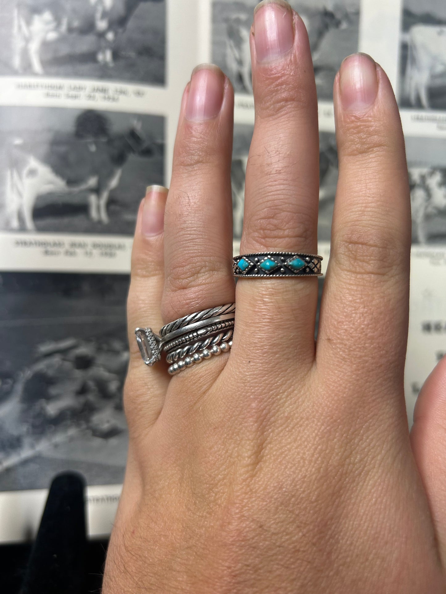 Turquoise Stacker Ring