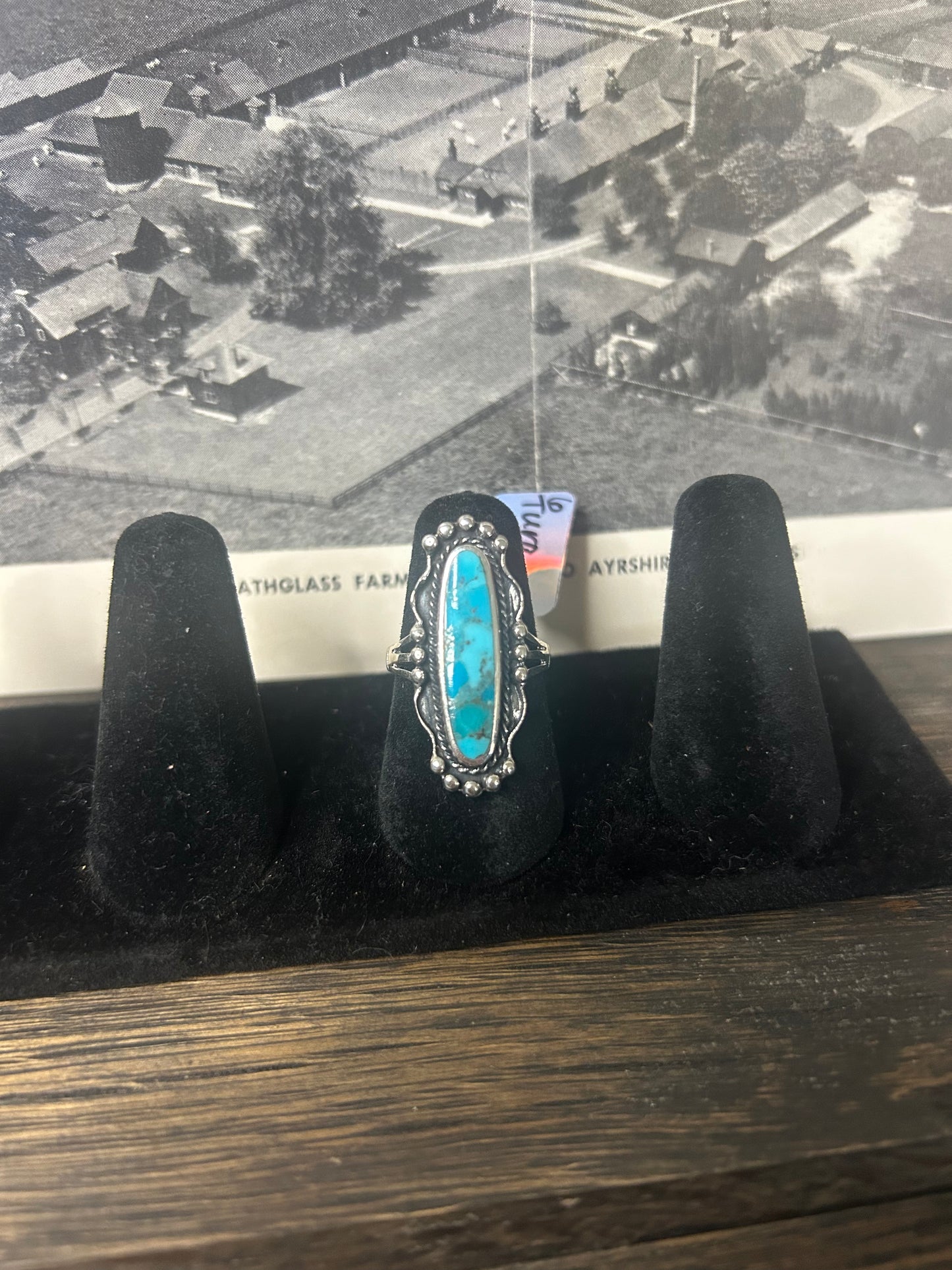 Turquoise Detailed Ring