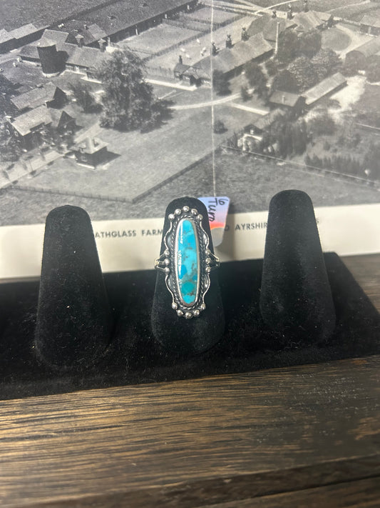 Turquoise Detailed Ring
