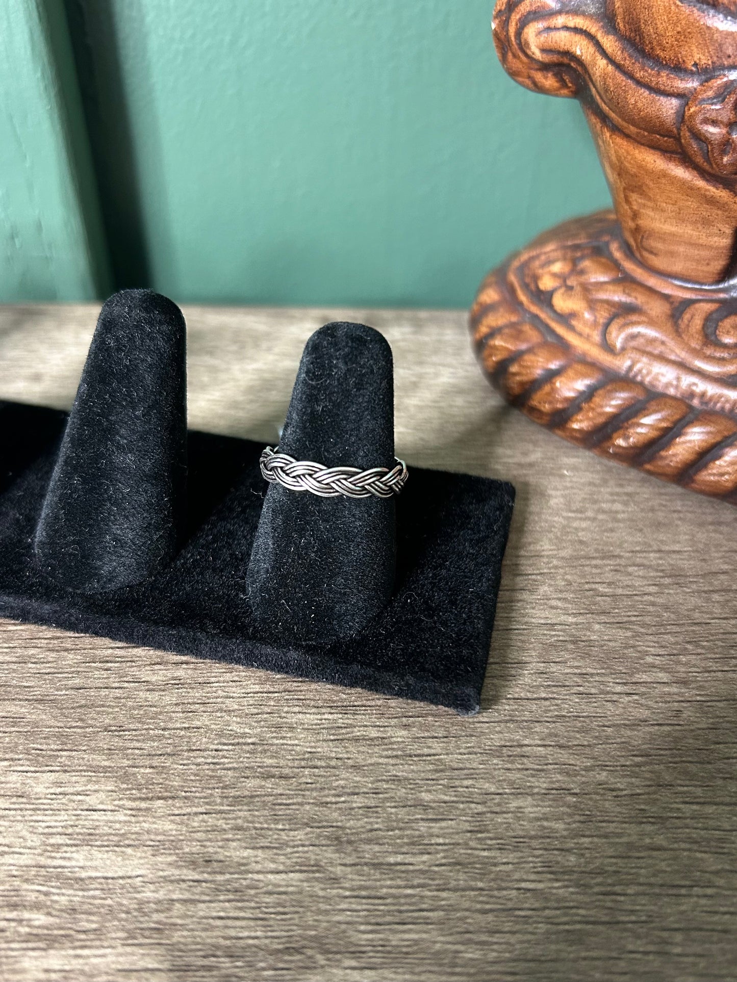 Triple Weave Braid Ring