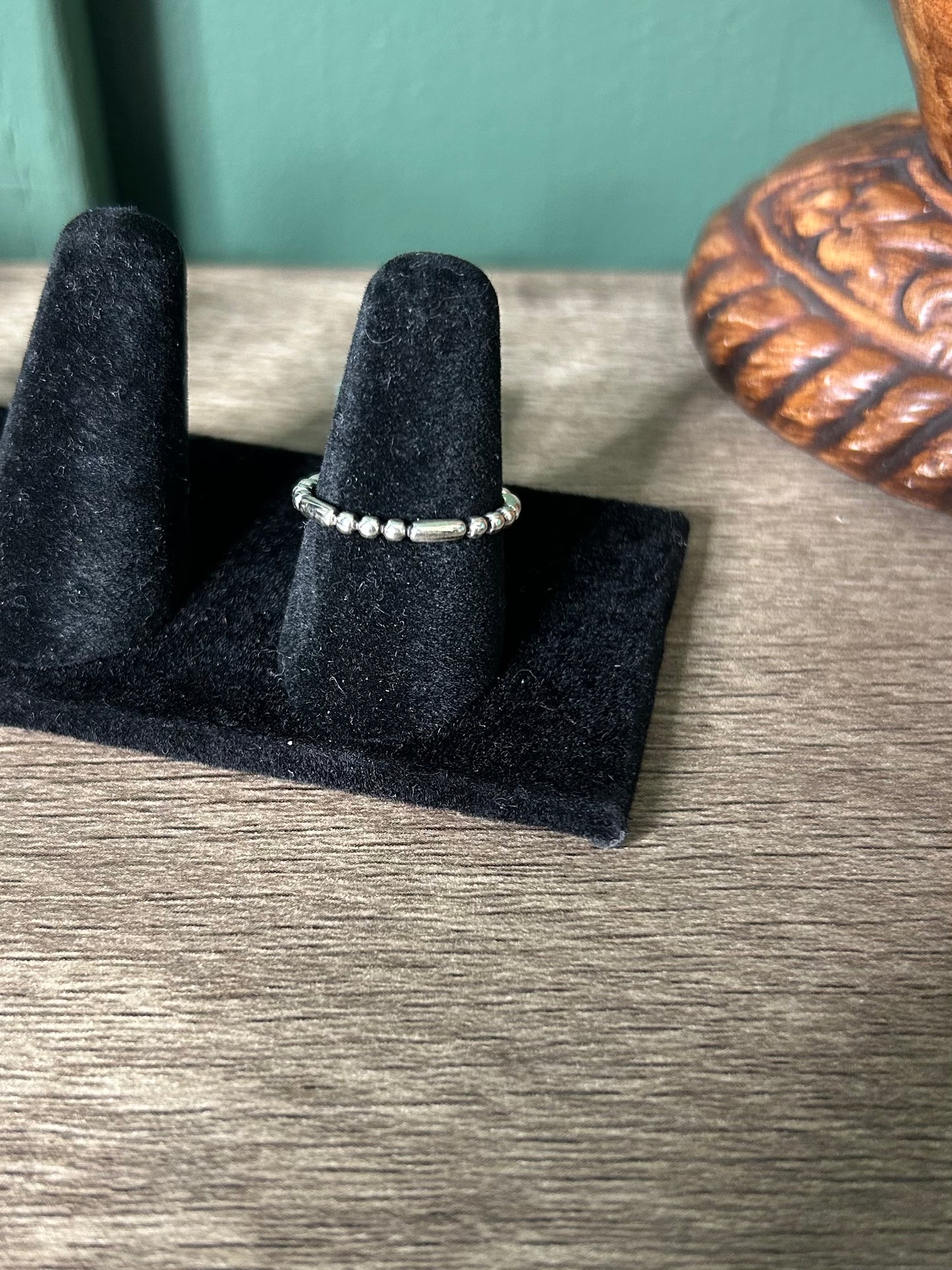 Bar Triple Dot Ring