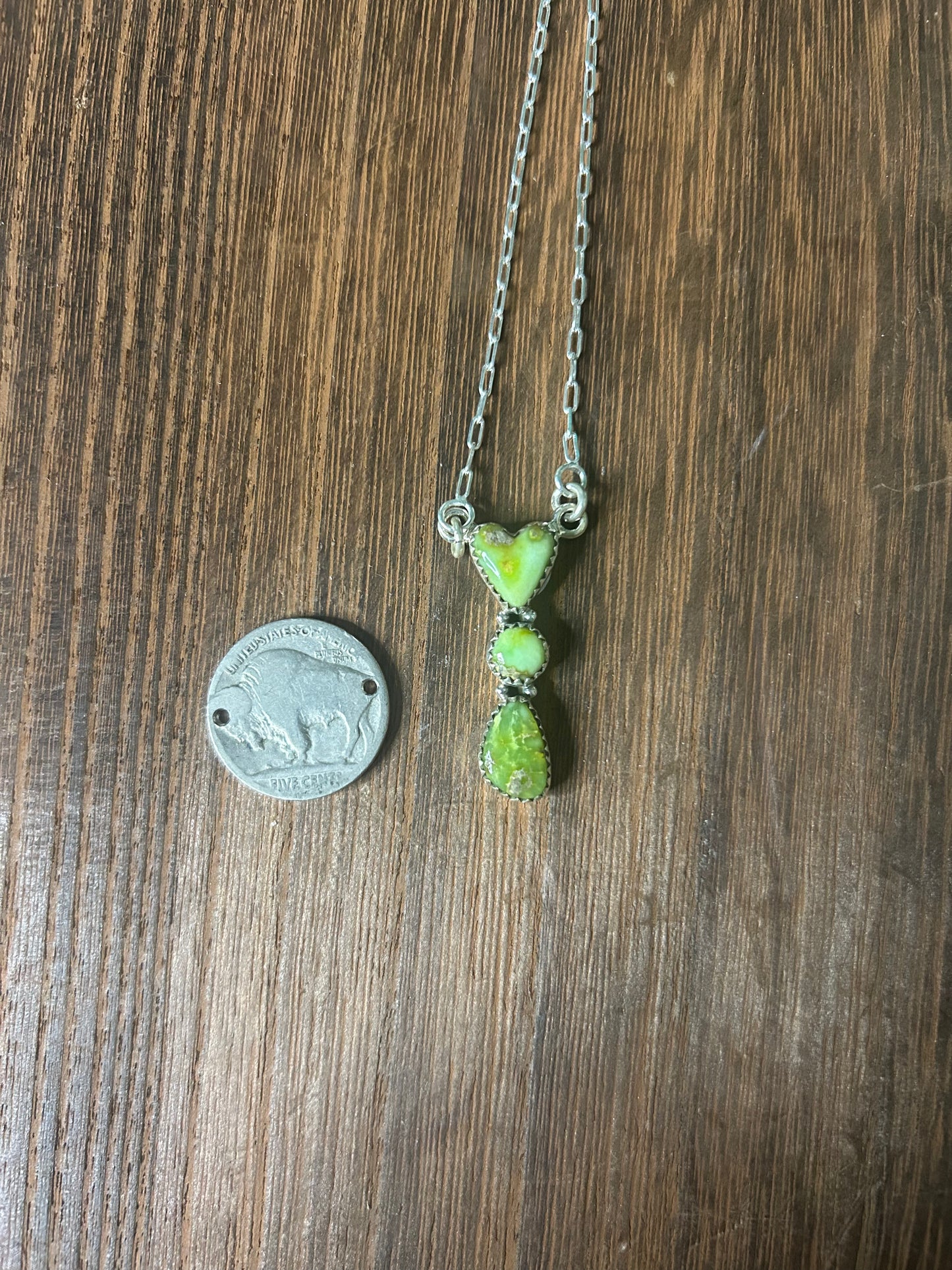Palomino Triple Stone Chain Necklace