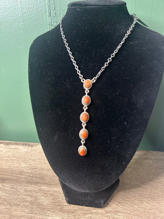 Apple Coral Lariat