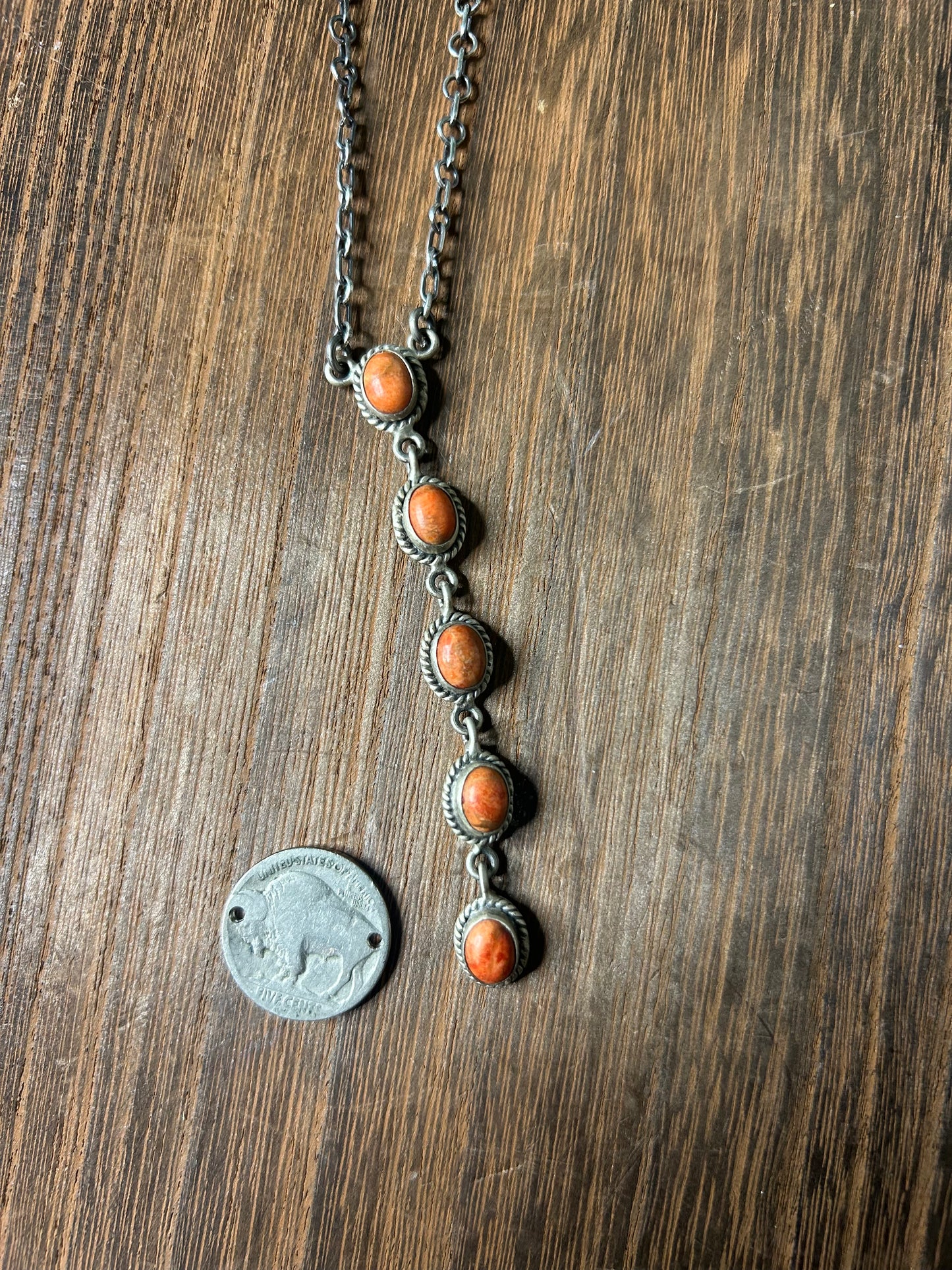 Apple Coral Lariat