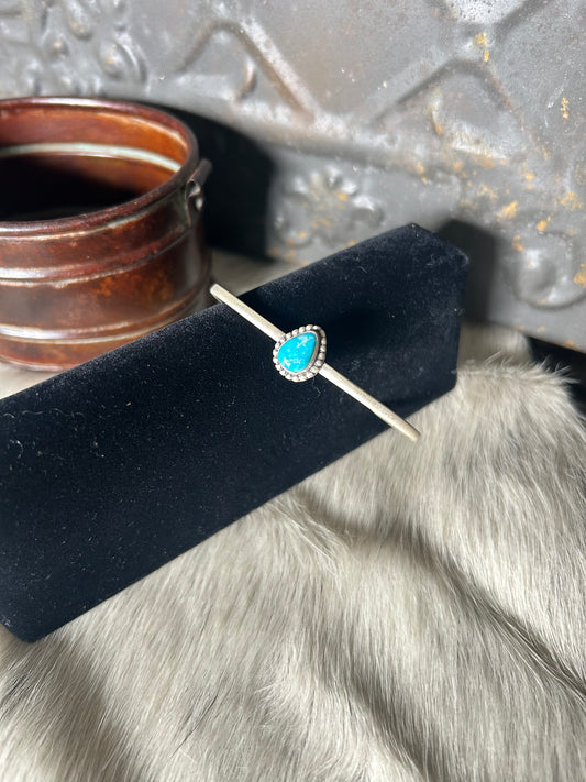 Simple Turquoise Stacker Cuff