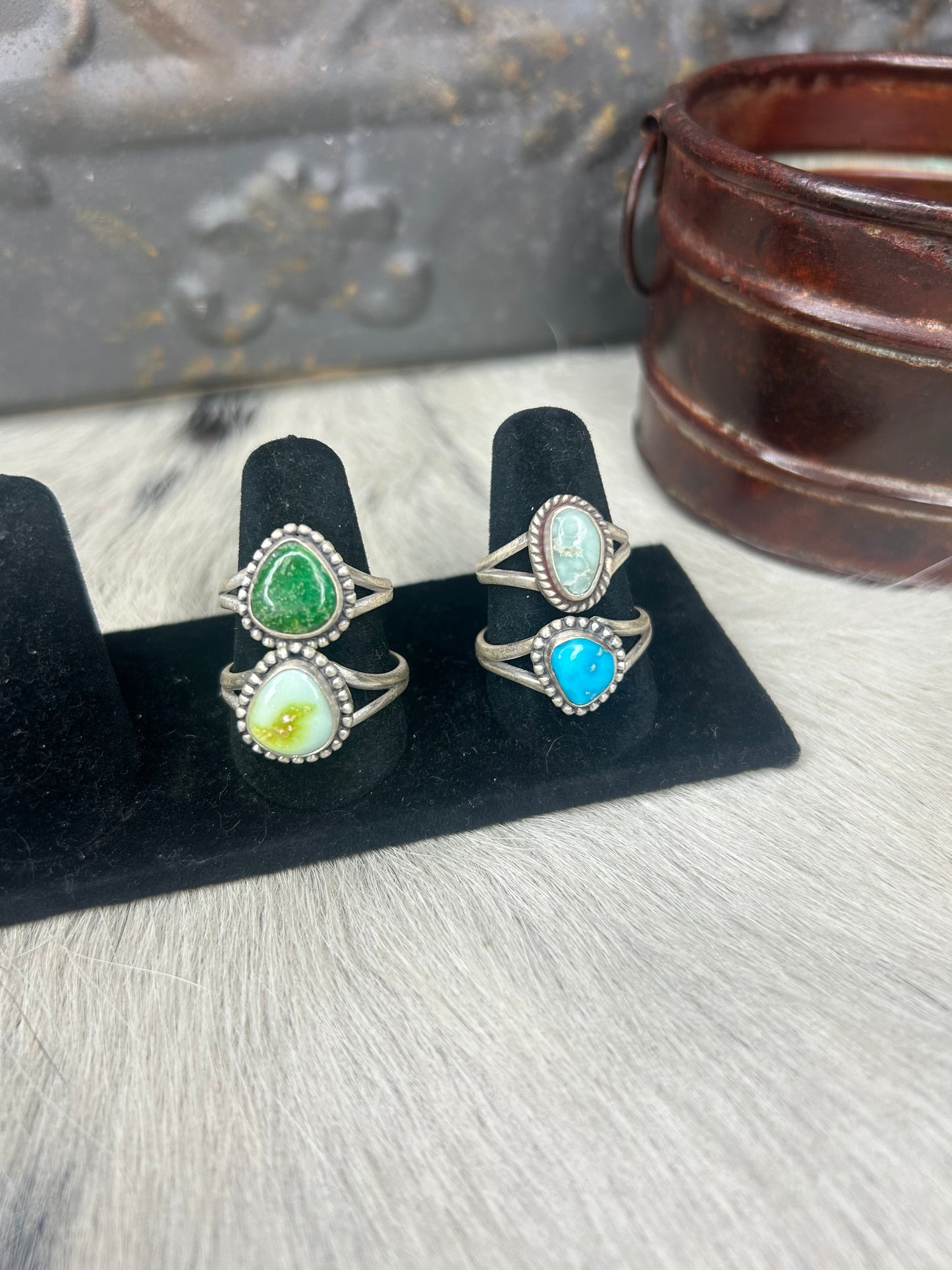 Everyday Turquoise Rings
