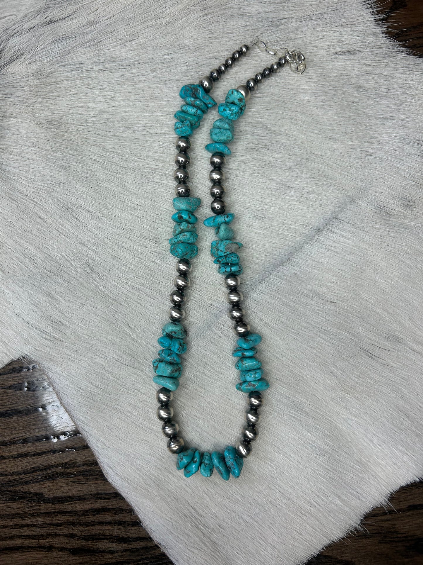 Turquoise Nugget Necklace