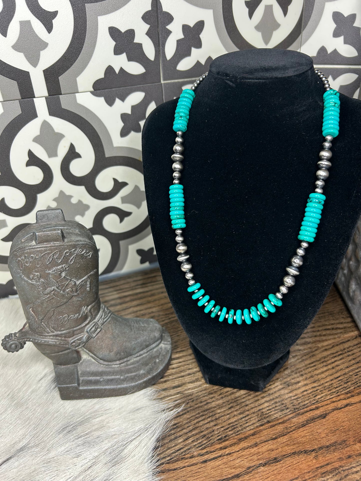 Green Turquoise Necklace