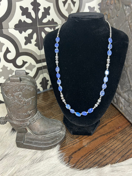 Blue Lapis Necklace
