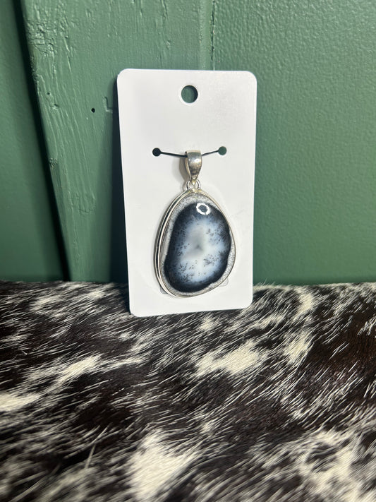 Dendritic Opal Pendent