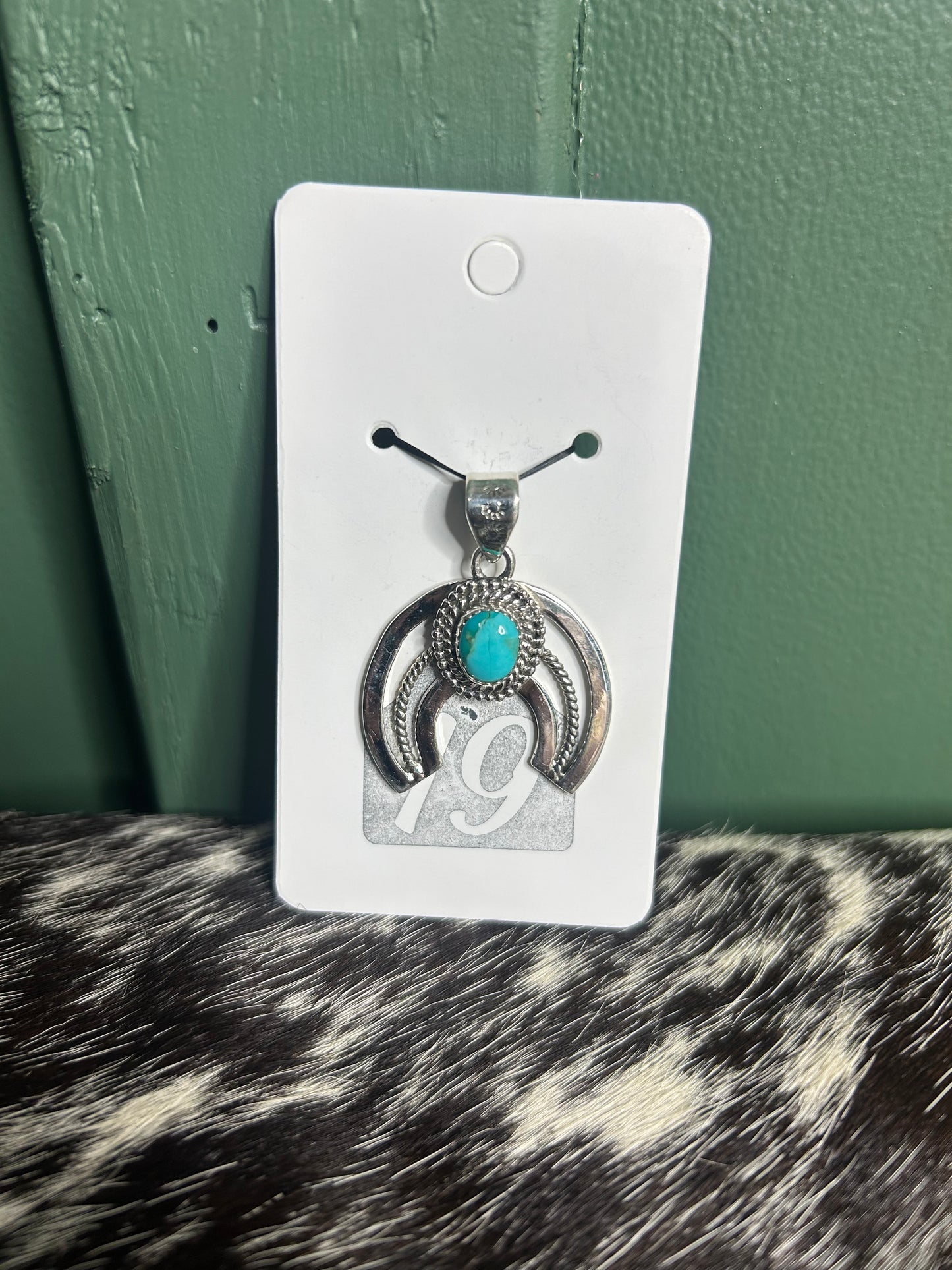 Turquoise Naja Pendent