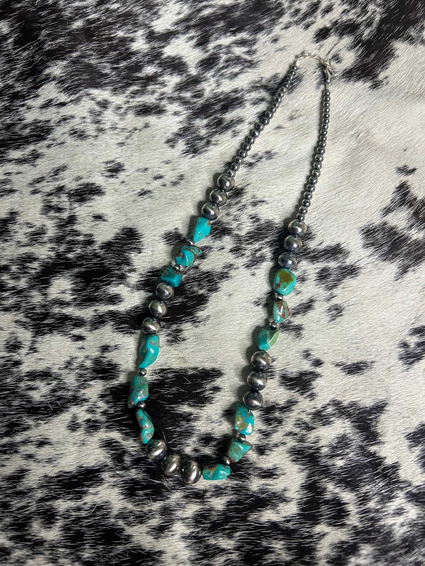 Turquoise Nugget Necklace