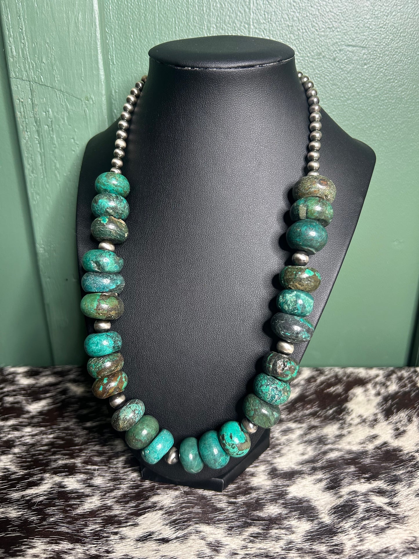 Tibetan Turquoise Chunky Necklace