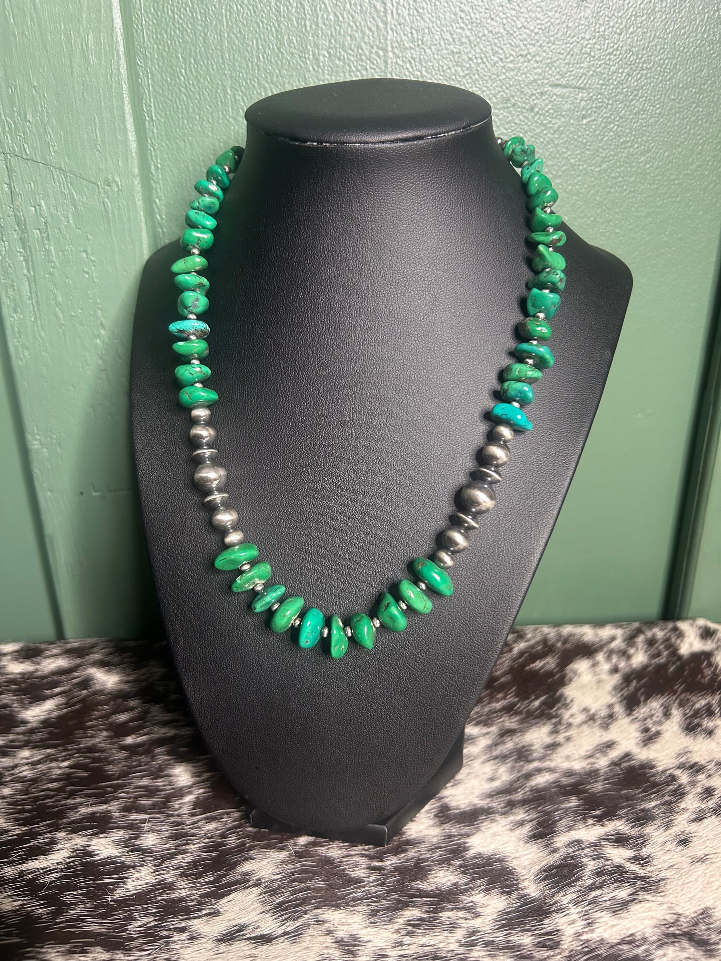 Green Turquoise Necklace