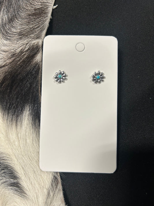 Daisy Turquoise Stud