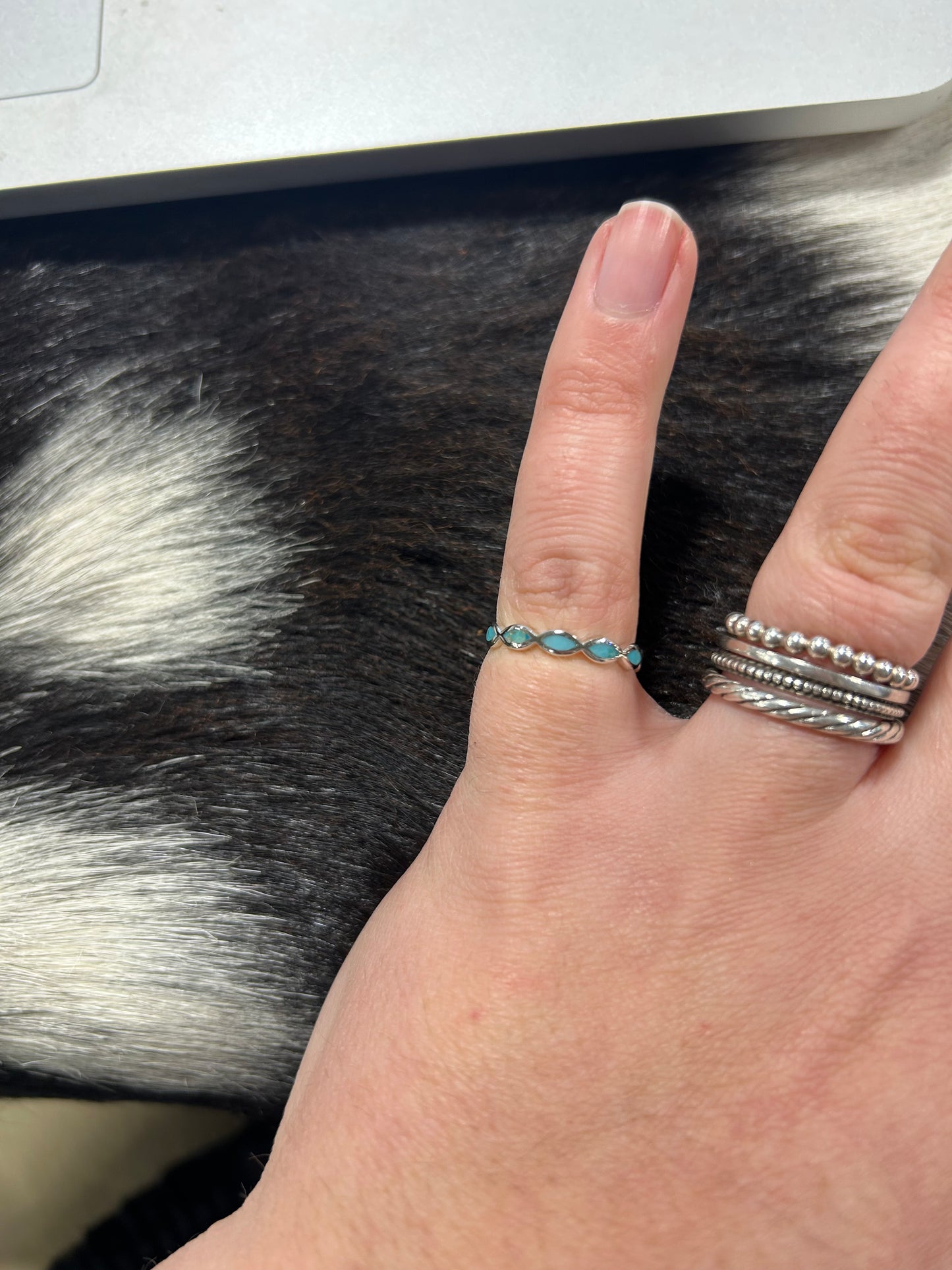 Turquoise Infinity Band
