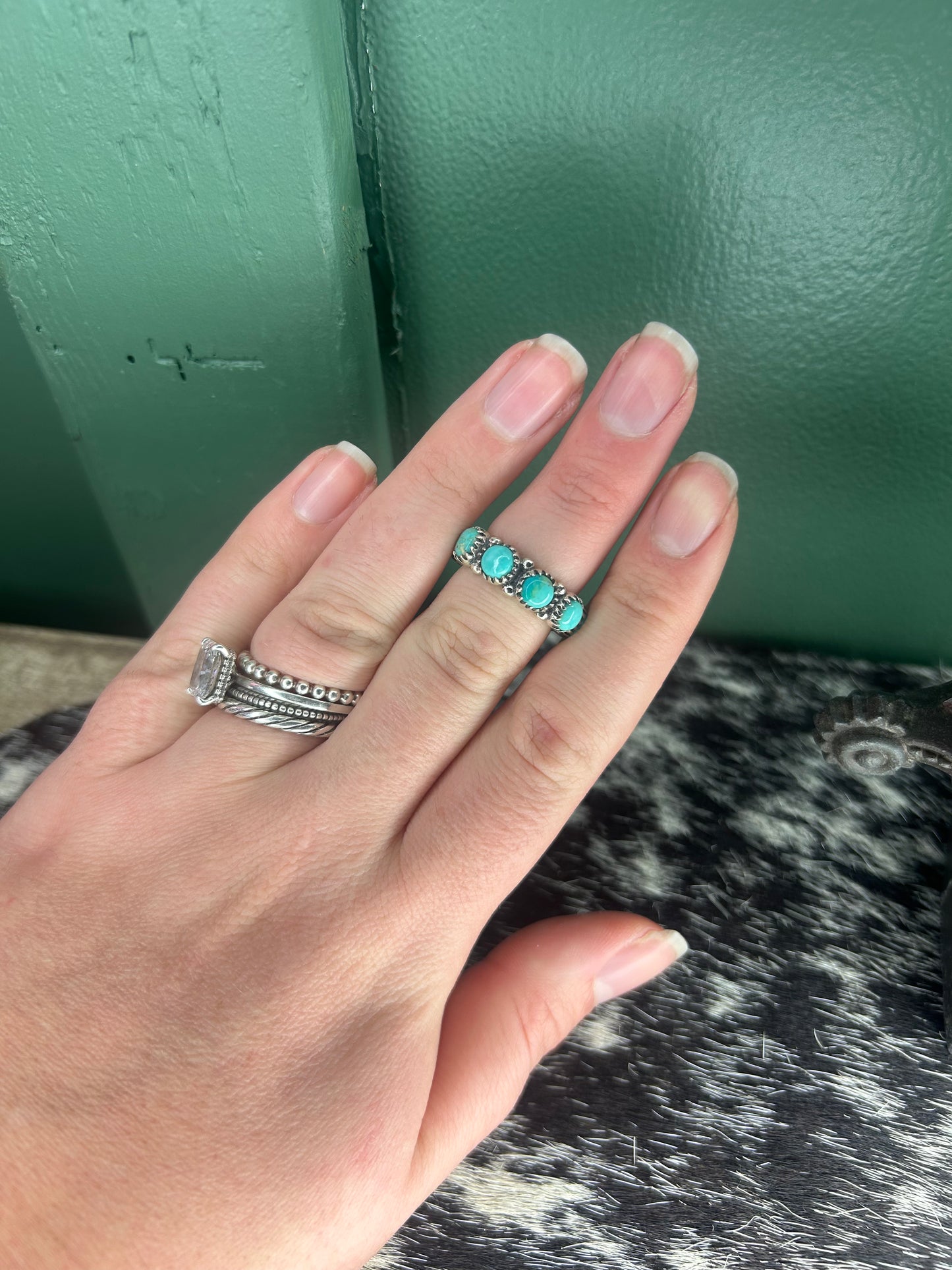 Turquoise Infinity Band
