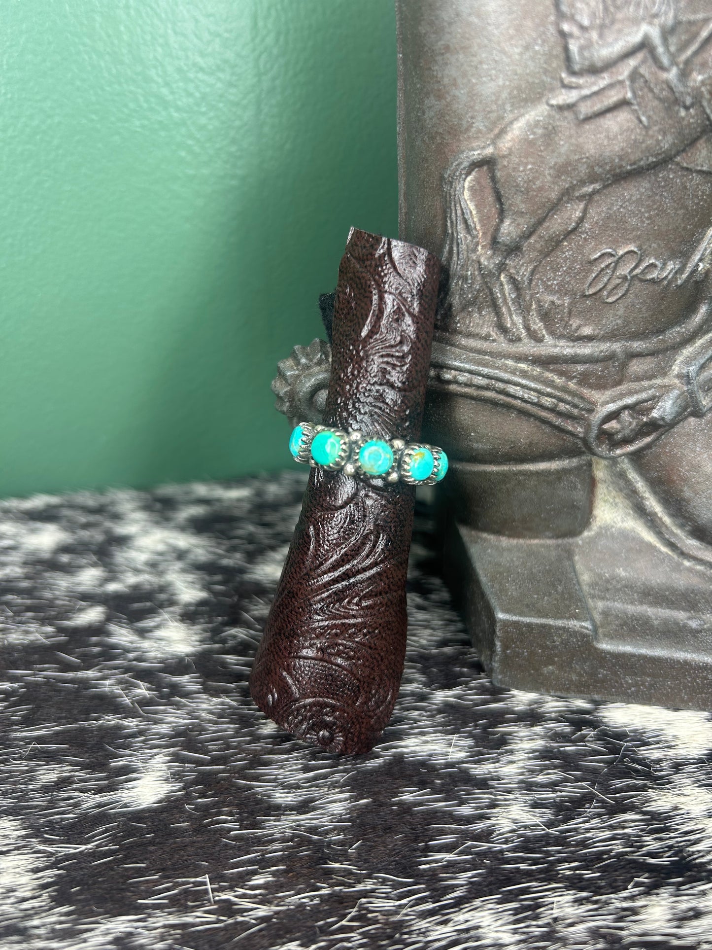 Turquoise Infinity Band