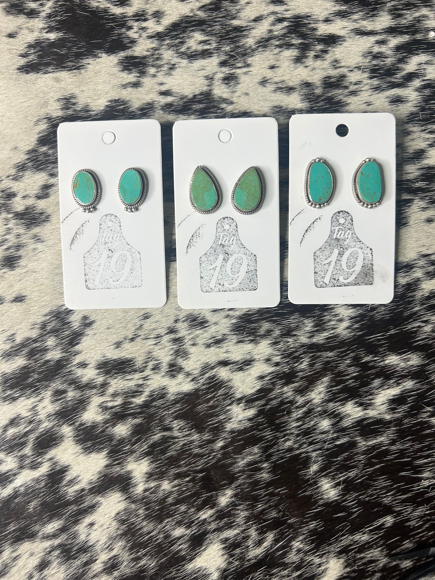 Royston Turquoise Stud Earrings