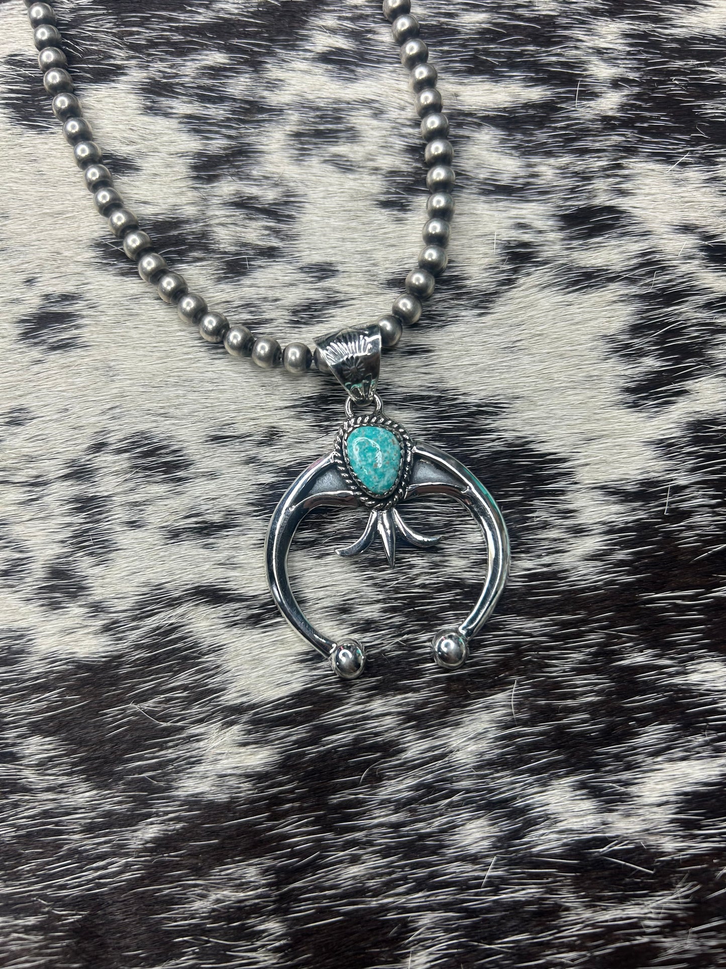 Turquoise Naja Pendent