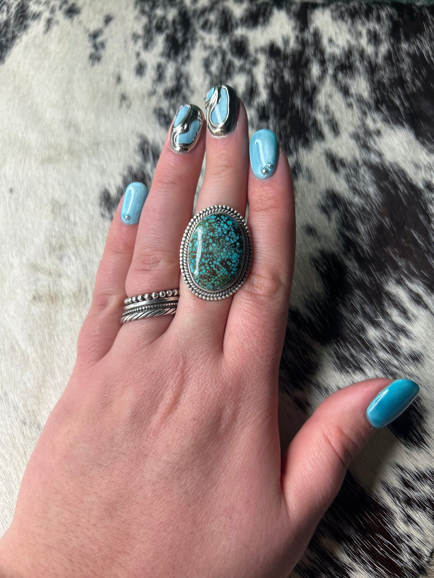 Hubei Turquoise Rings