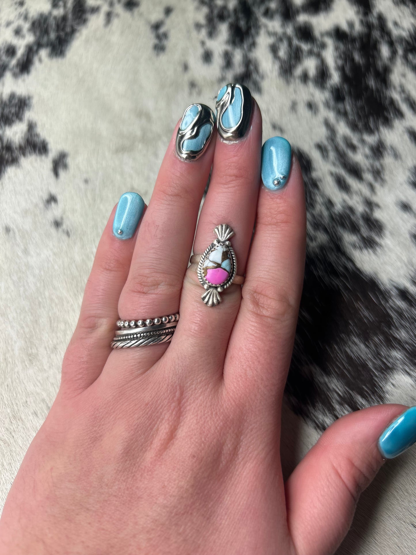 Cotton Candy Rings
