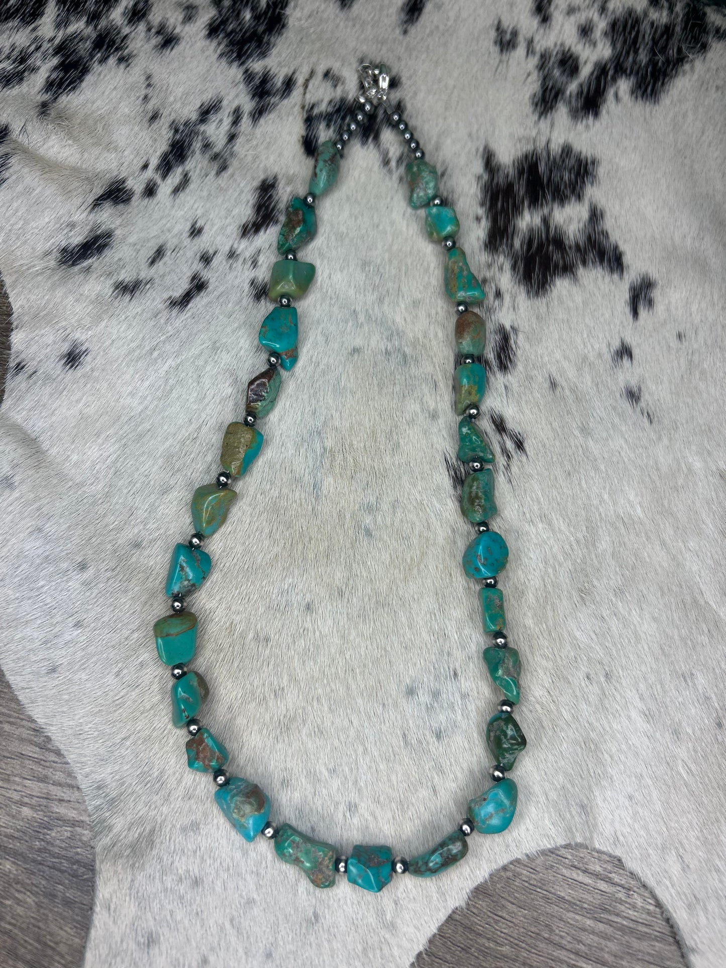 Turquoise Nugget Necklace