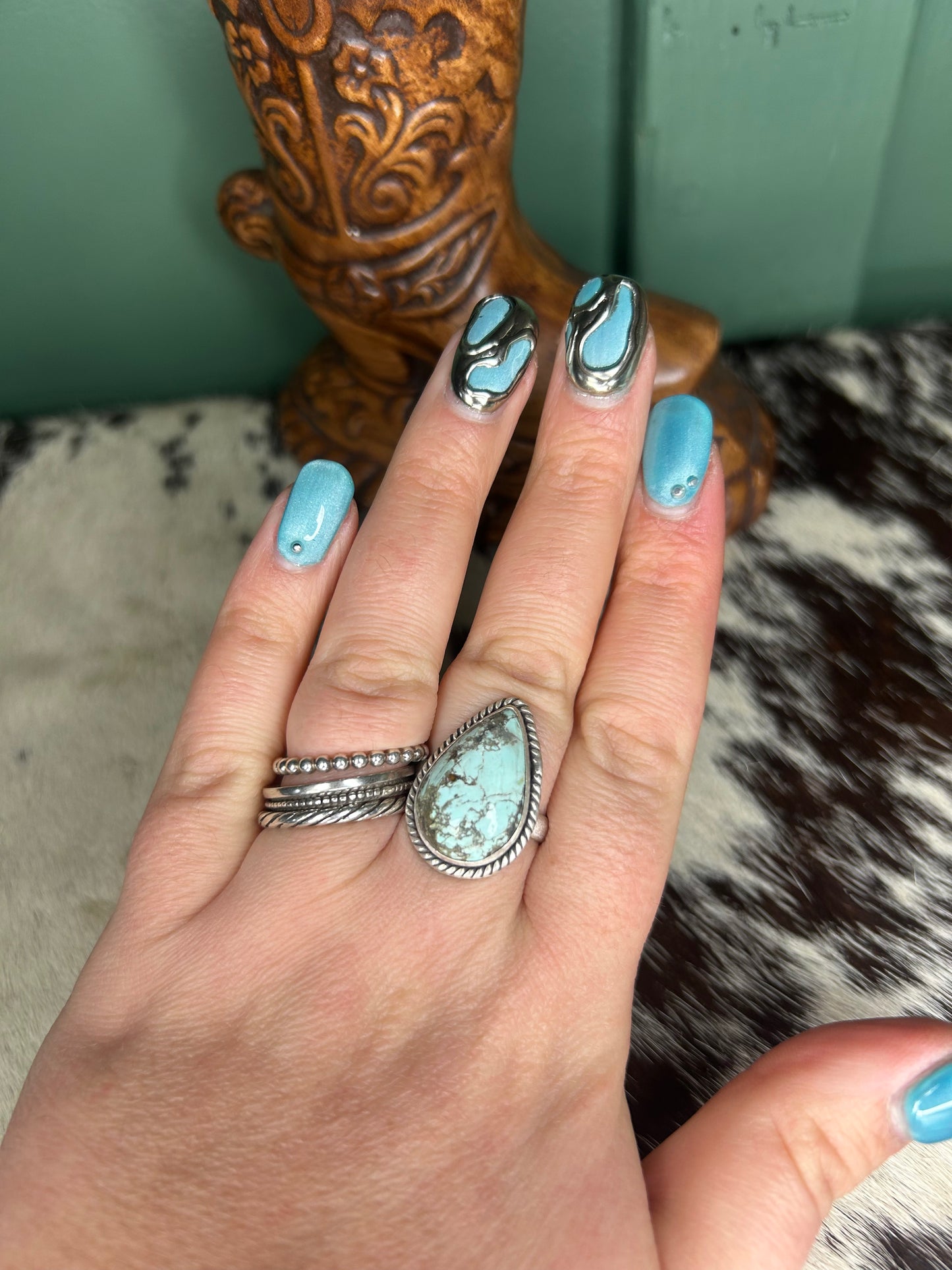 Dry Creek Turquoise Ring