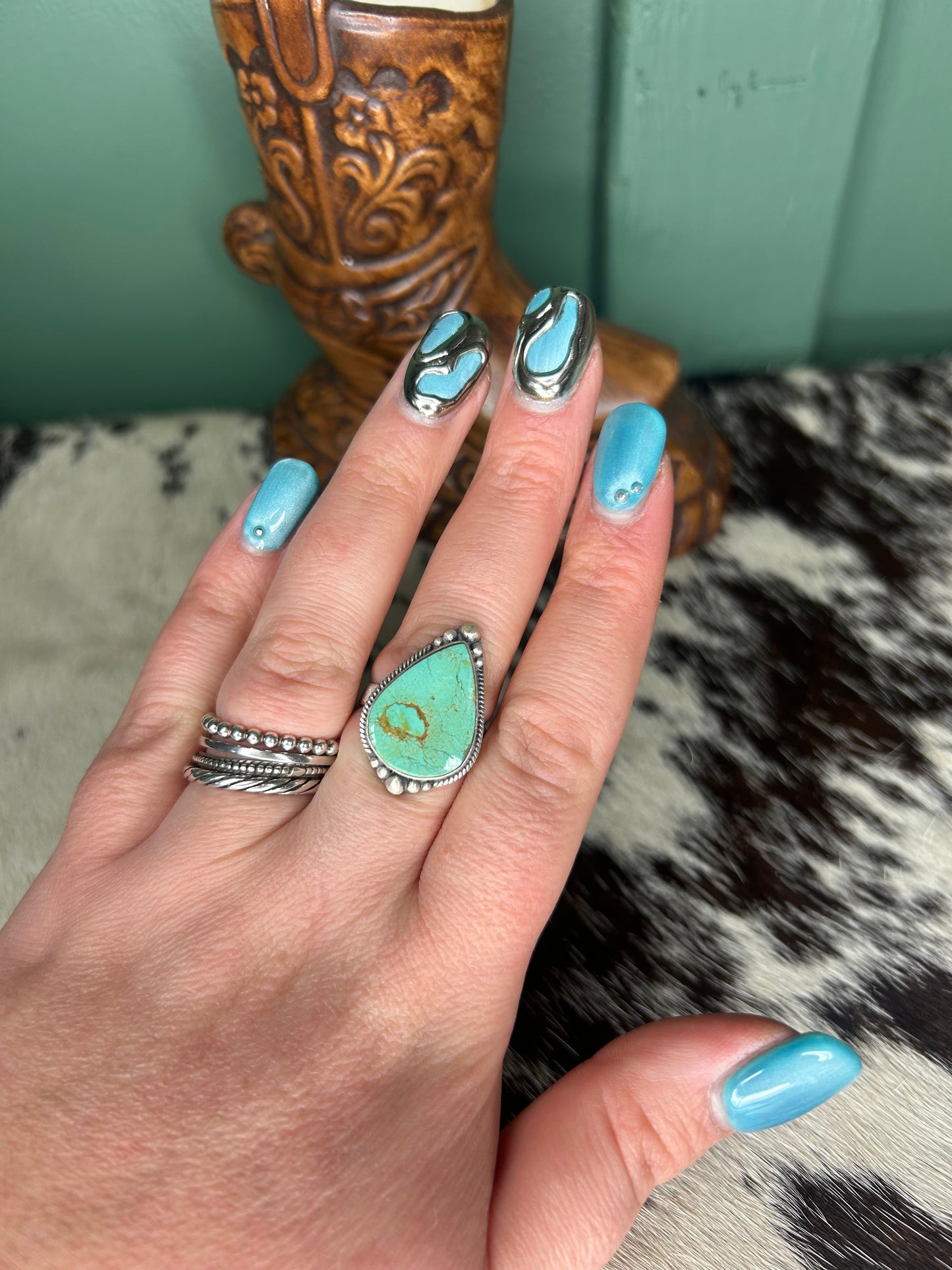 Royston Turquoise Ring