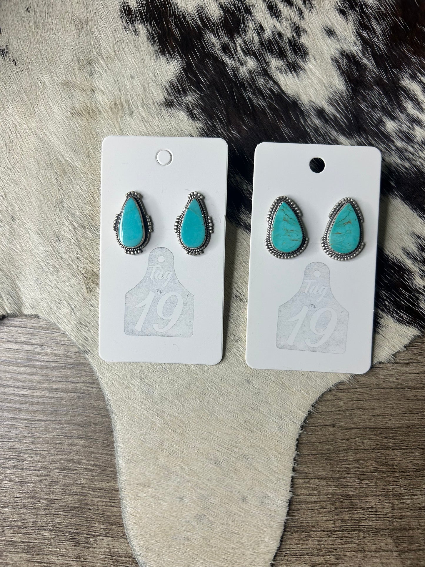 Royston Turquoise Stud Earrings