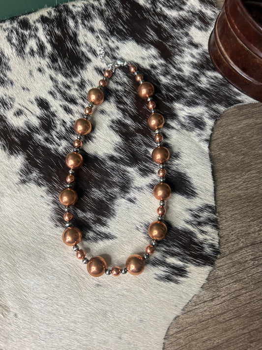12mm Copper Necklace