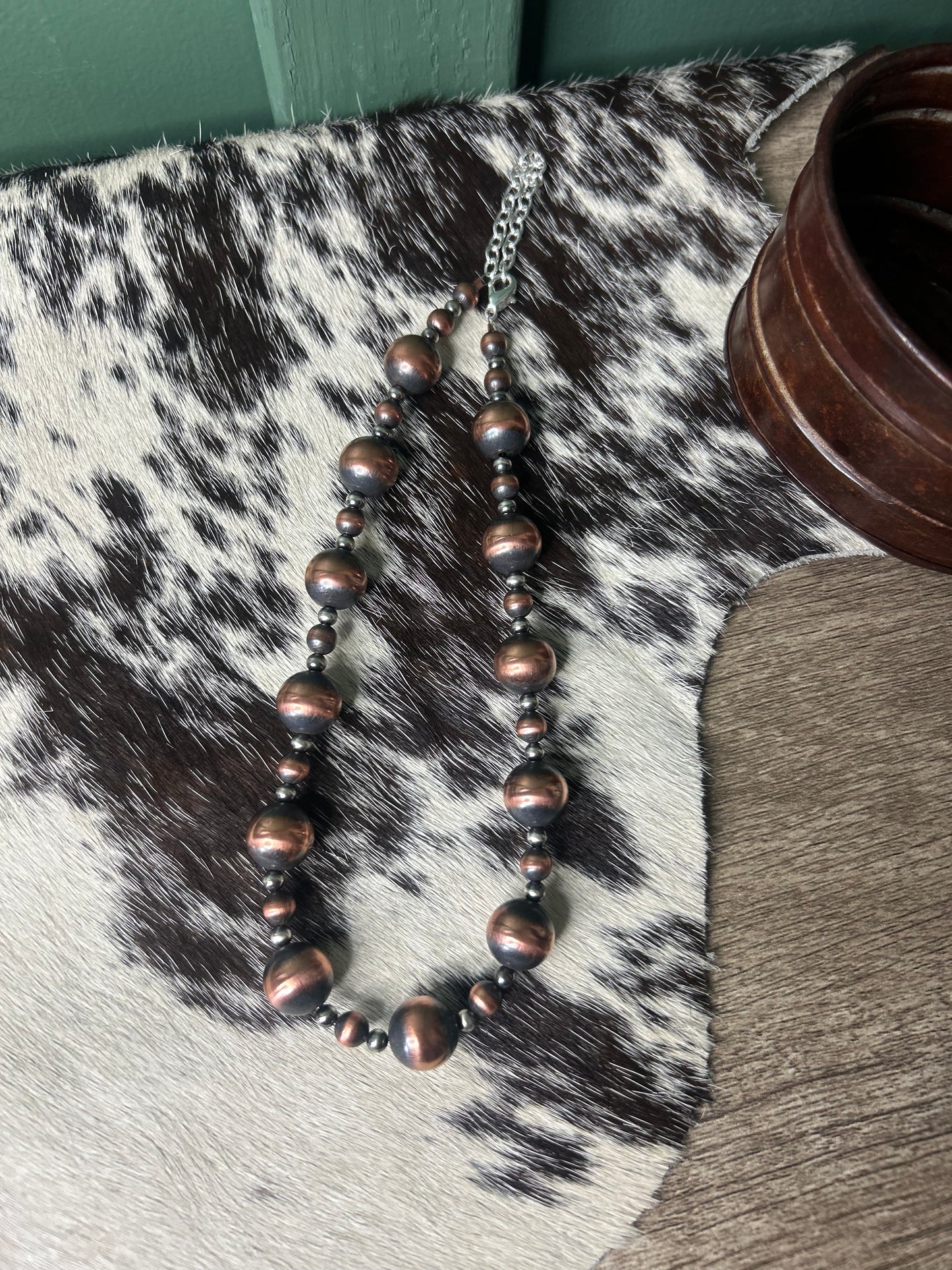 12mm Copper Necklace