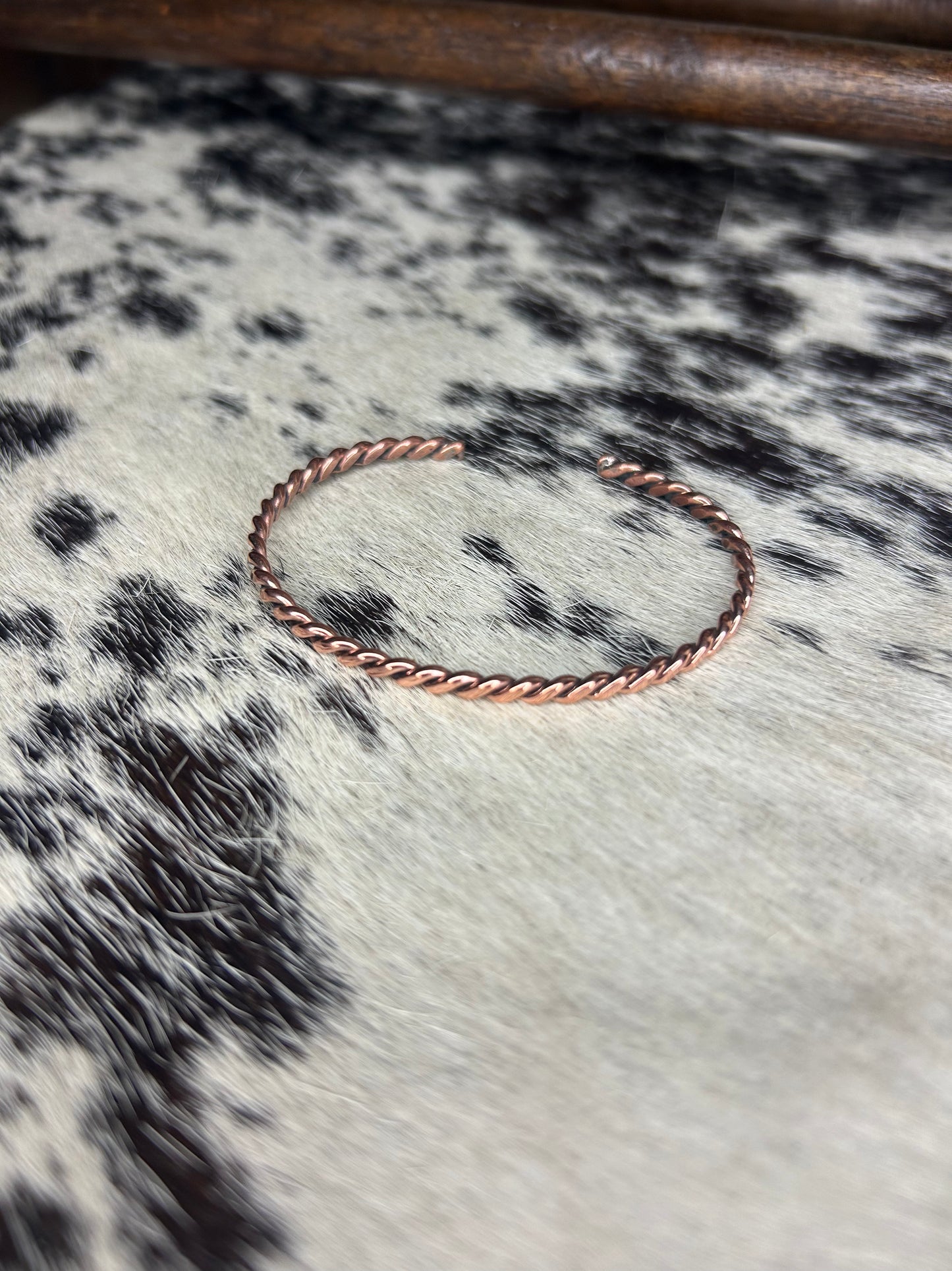 Copper Flat Rope Cuff