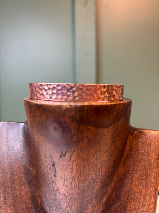 Hammered Copper Cuff