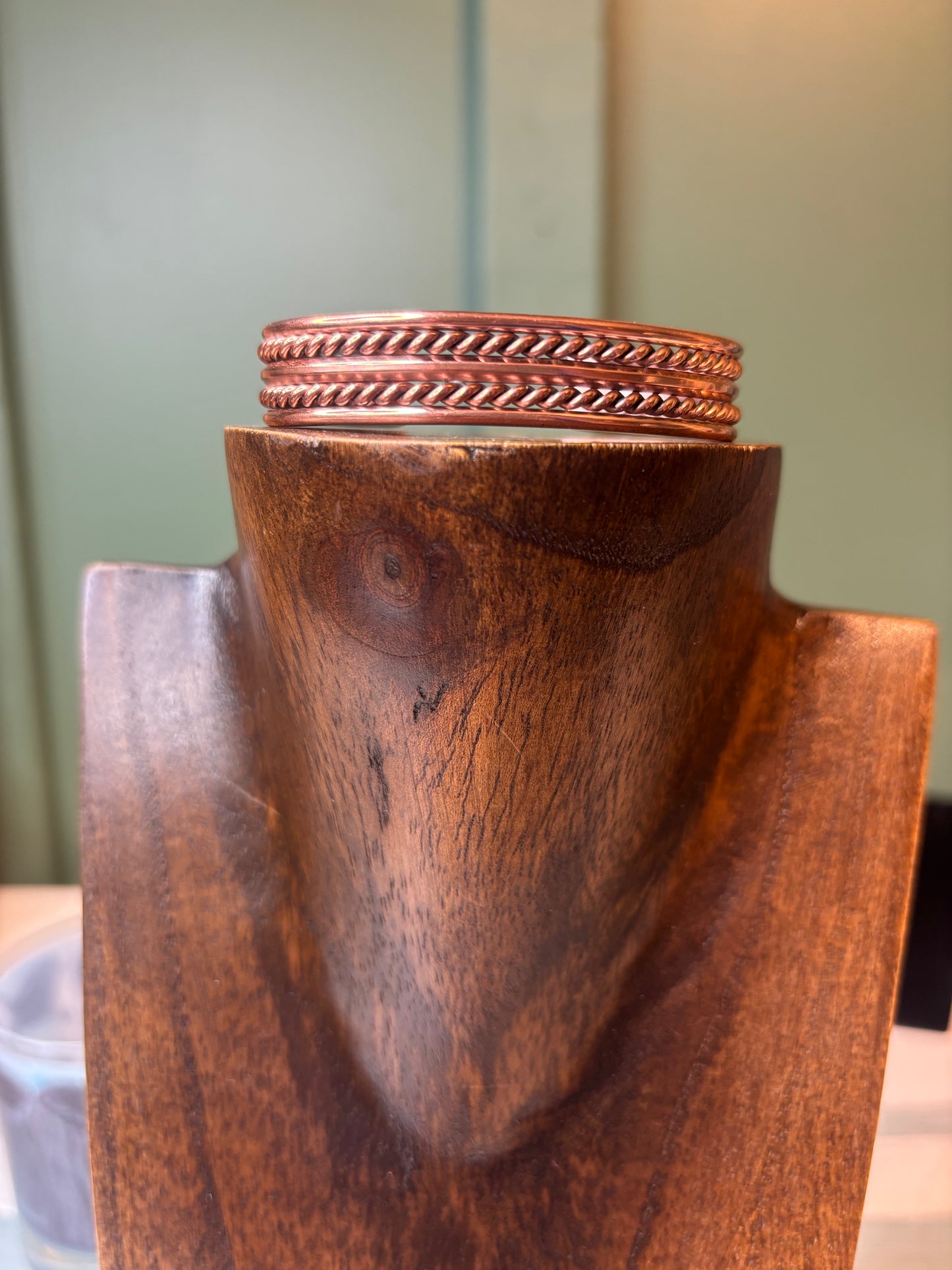 Navajo Copper Double Roped Cuff