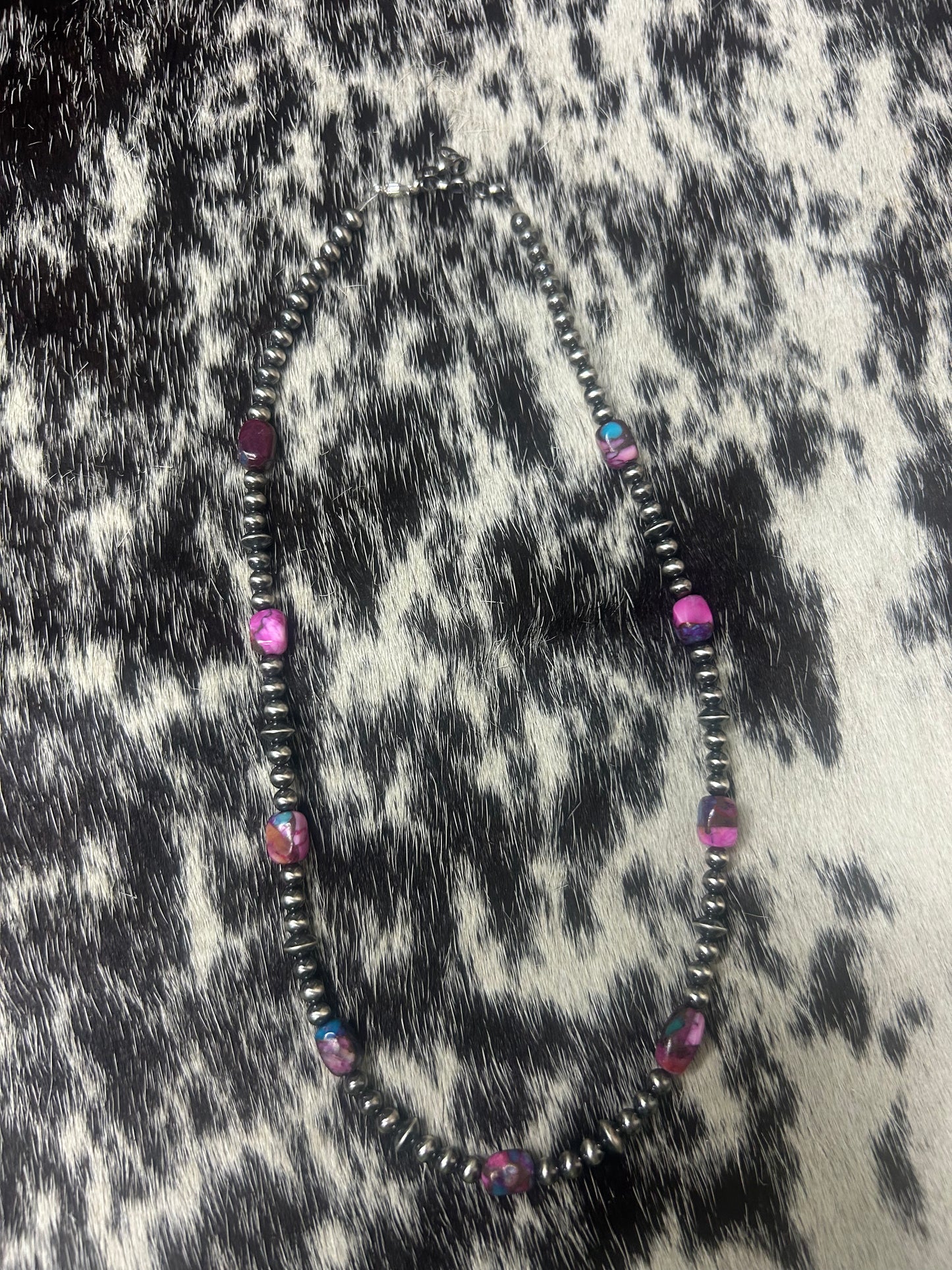 Pink Dahlia Necklace
